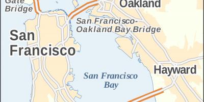 Mappa di San Francisco ponti