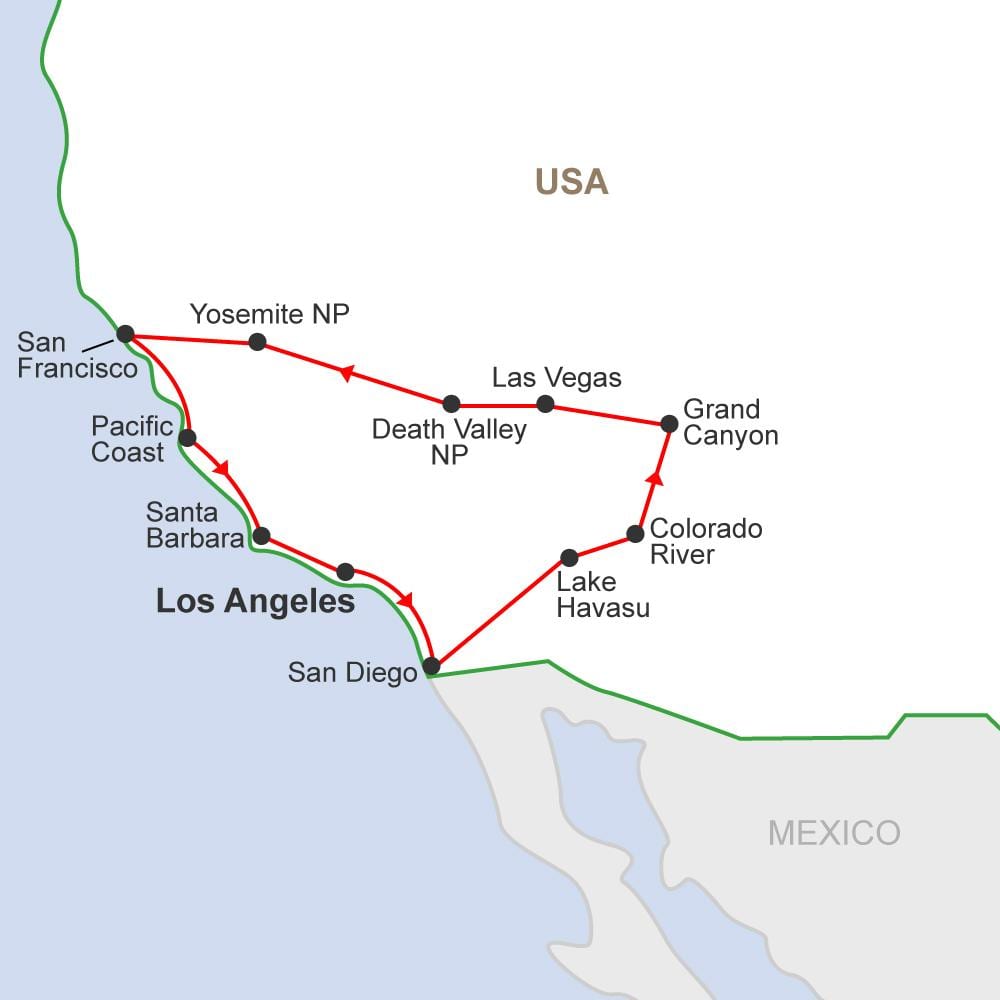 Mappa di San Francisco casinò
