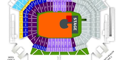 Levi's stadium suite mappa