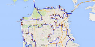 Mappa di San Francisco pokemon