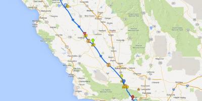 Mappa di San Francisco tour alla guida
