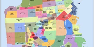 Mappa di SF proprietà